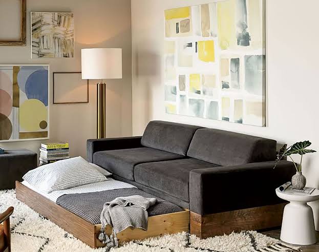 One open suite, three zones what that means for furniture